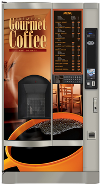 Crane Hot Drink Center vending machine